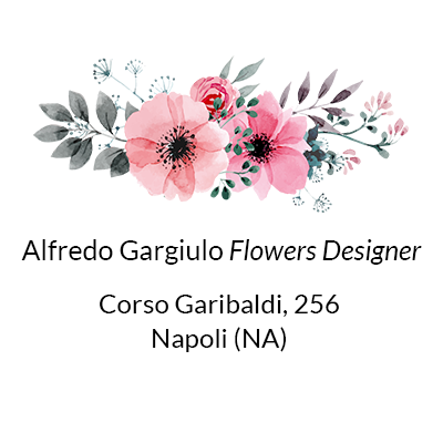 Alfredo Gargiulo Flower Designer